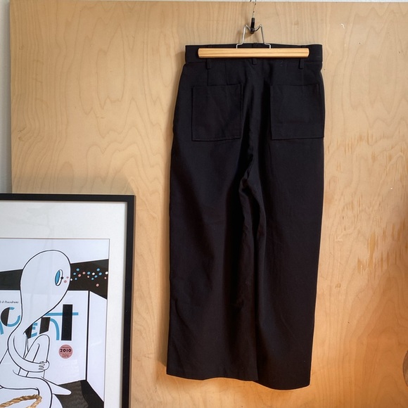 La Flor | Wide-legged Black Pants S - Picture 5 of 8